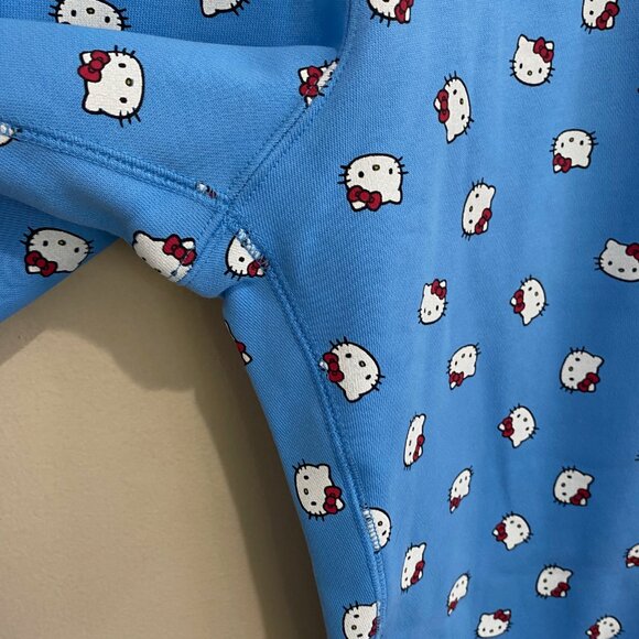 NEW Nike x Hello Kitty NRG Fleece Sweatpants University Blue Unisex XS - Picture 7 of 15